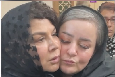 بازیگرانی که خودشون رو به مراسم ختم برادر شهر سلطانی رساندند؛ از حضور رویا میرعلمی، آشا محرابی، جلیل فرجاد تا ابراز همدردی احساسی نعیمه نظام‌دوست و اشکهای رویا میرعلمی+ویدیو