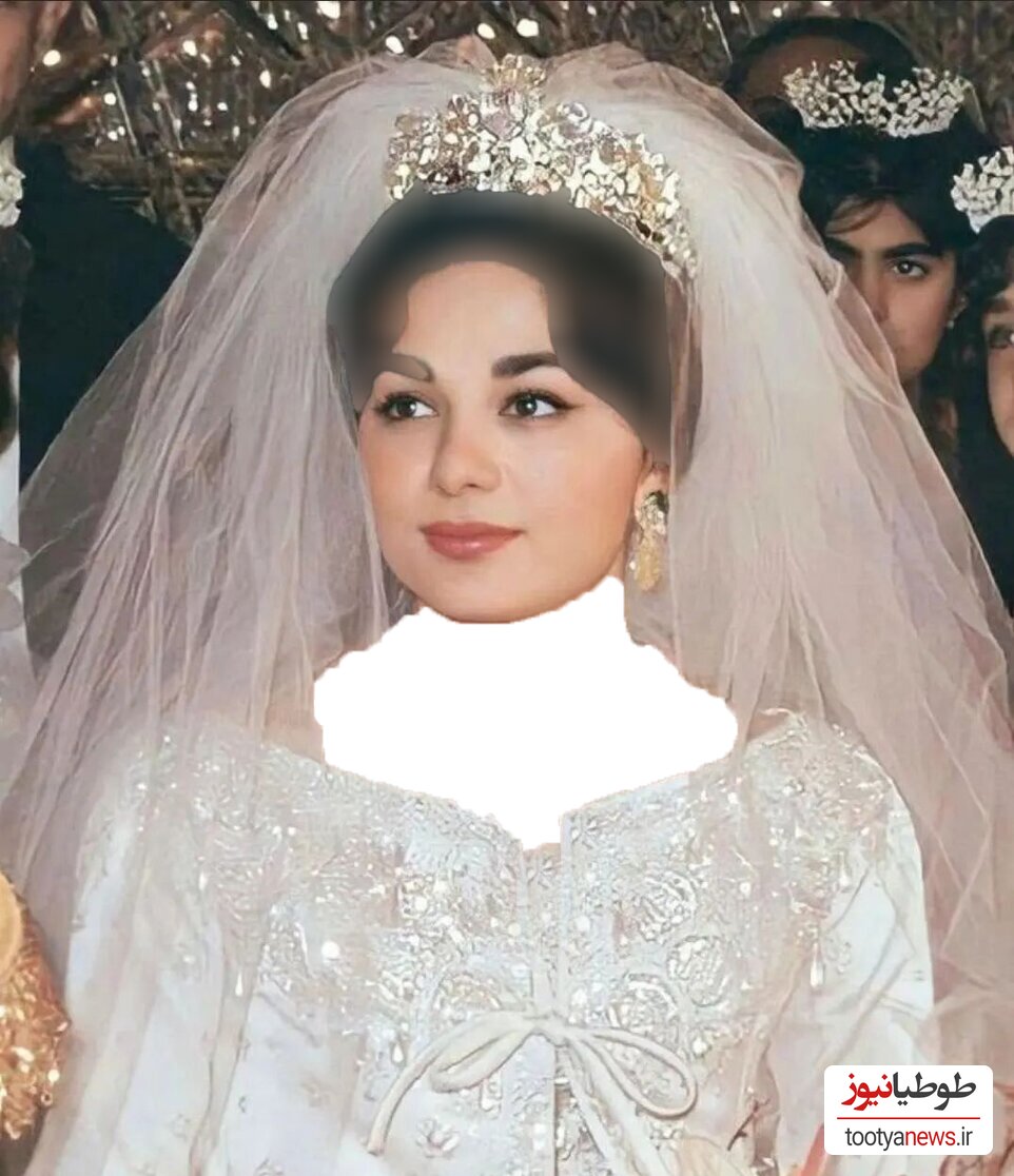 لباس عروس میلیاردی و مارک دیور فرح پهلوی در شب یلدا/دزدی آشکار خاندان پهلوی