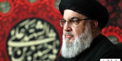 میهمان نوازی گرم و صمیمی هاشمی رفسنجانی با پرتغال و چای از سید حسن نصرالله!چه لبخند پر رضایتی هم بر لبشون هست+ عکس