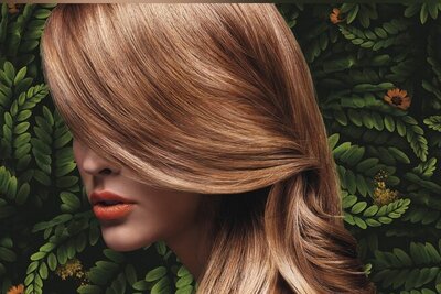 نحوه ساخت رنگ موهای گیاهی در خانه ?