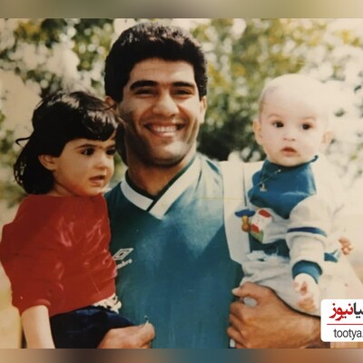 (عکس) سنگ تمام امیر عابدزاده، پسر جوان و خوش چهره عقاب آسیا به مناسبت تولد پدرش/ + بیوگرافی کوتاه پسر احمدرضا عابدزاده