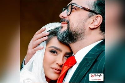 (ویدئو) یادی کنیم از ماه‌ عسل عاشقانه و تاب‌بازی 2 نفره سپند امیرسلیمانی و همسرش مونا کرمی