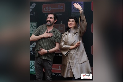 نگاهی به تیپ و استایل شیک هنرمندان در اکران فیلم «رها»/ شهاب حسینی و غزل شاکری/ زیبا، اصیل و ایرانی پسند
