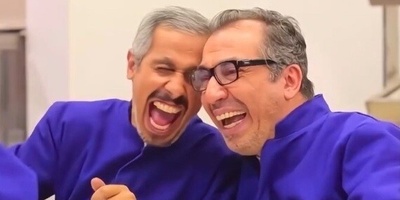 تراپی؟  ا دقیقه حال خوب با پشت صحنه در حاشیه ر/ سیامک انصاری جلوی جواد رضویان کم آورد😂