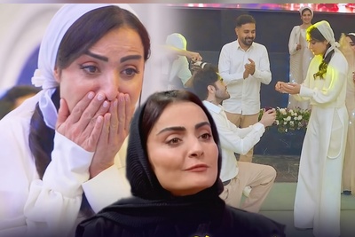 نه خبری از خواستگاری کلیشه‌ای بود، نه سورپرایز تکراری؛ دانیال مقدم با تم بتمن دل السا فیروزآذر را برد!
