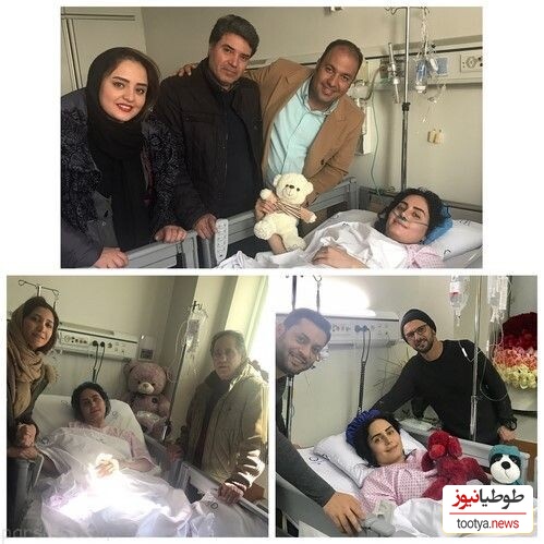 عیادت از الناز شاکردوست