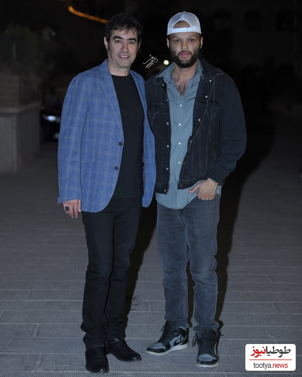 شهاب حسینی و پسرش