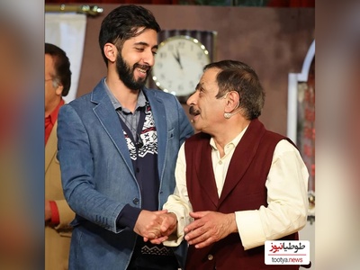 دلبری عمو رشید از همسرش: منم دوست دارم واقعا همسر خوبی دارم