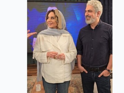 (ویدیو) دیدار عادل فردوسی پور، مهدی پاکدل و همسرش رعنا آزادی ور"سمیرای سریال زخم کاری"/چه زوجی چه بهم میان