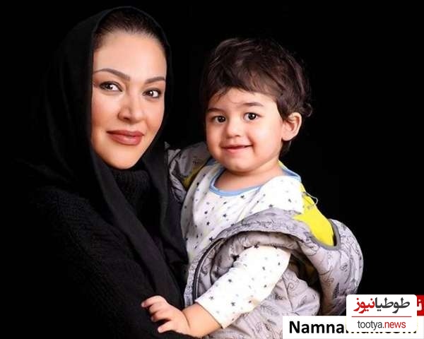 زیبا بروفه و پسرش اهورا