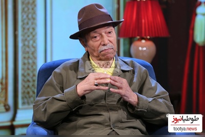 تصویری باورنکردنی از شباهت عجیب استاد علی نصیریان و یک هنرمند ژاپنی!