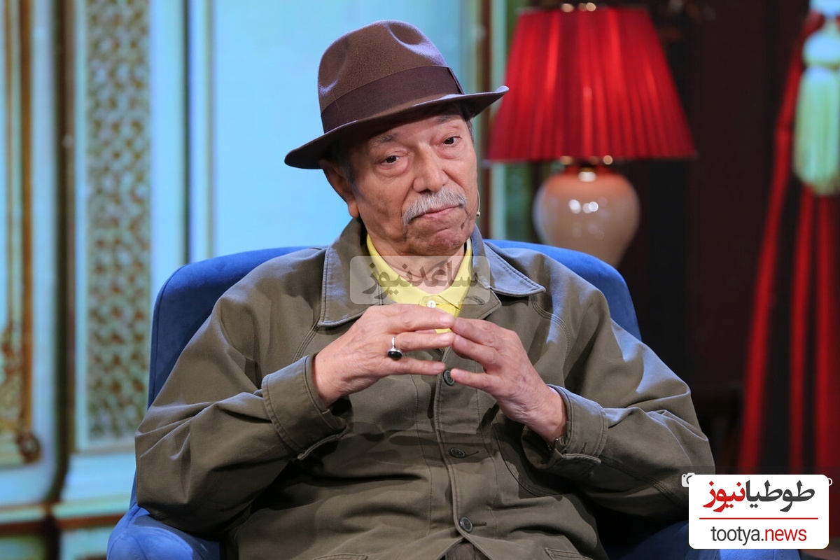 تصویری باورنکردنی از شباهت عجیب استاد علی نصیریان و یک هنرمند ژاپنی!