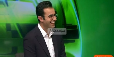 (ویدیو) لحظه ترکیدن نورافکن استودیو در هنگام برنامه زنده شبکه خبر