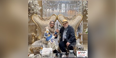 نگاهی به چیدمان منزل لوکس و لاکچری «اکبر عبدی» و همسرش/ زیبا و ایرانی پسند