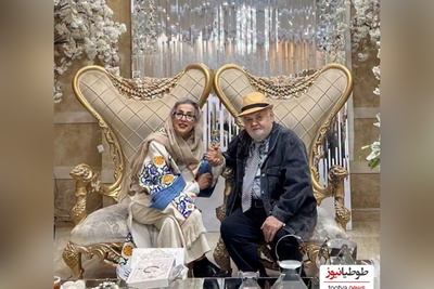 نگاهی به چیدمان منزل لوکس و لاکچری «اکبر عبدی» و همسرش/ زیبا و ایرانی پسند
