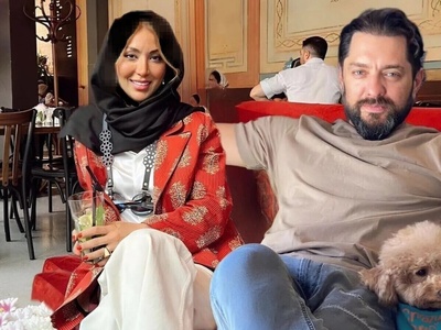 هوش و خلاقیت عکاسی بی نظیر مینا مختاری برای عکس دونفره با عشق زندگیش!؛ چقدرم کیفیت لنز گوشیش خوبه واقعا😍+تصاویر