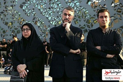 (عکس) دکوراسیون شیک و دلباز دیوار منزل شهید امیرعبداللهیان، وزیر سابق امور خارجه/+ همسر و فرزندان داغدار ایشان