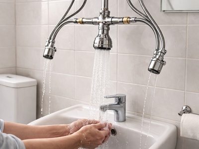 خلاقیت خنده دار لوله کش متبحر برای نصب شیرآلات توالت، محض آسایش حال خانواده وجه دیگری از علم دانش را به تصویر کشید/انصافا هنر نزد ایرانیان است و بس😂+فیلم