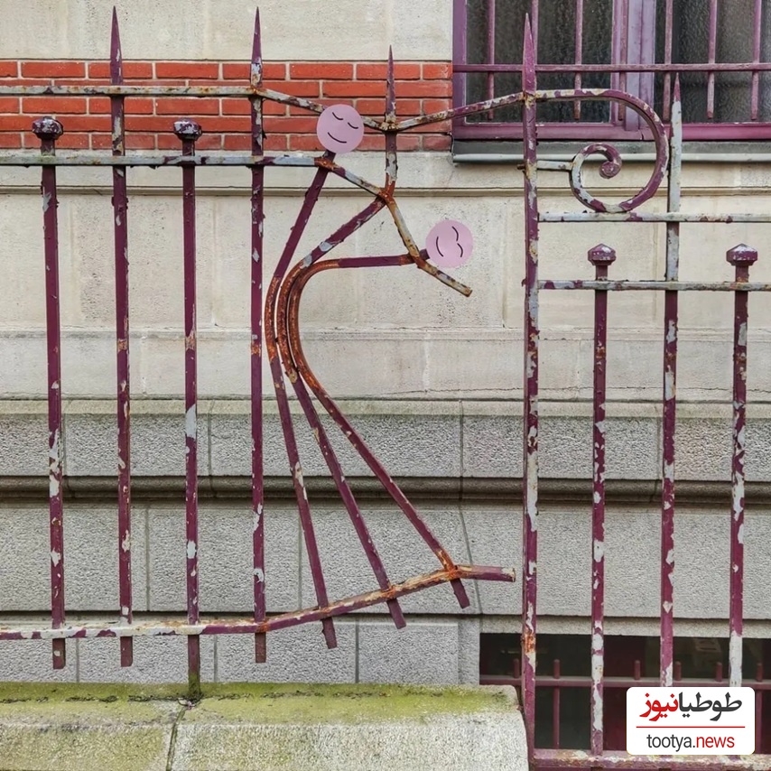 نرده‌های رقصان، هنر خیابانی از اوکوک