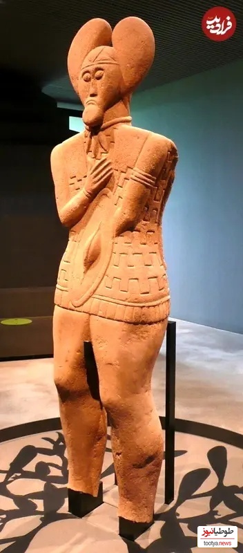 شاهزادهی سلتی گلابرگ (حدود 500 پیش از میلاد) در موزه و مرکز پژوهشی Keltenwelt am Glauberg به نمایش گذاشته شده است
