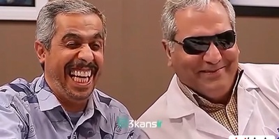 این ویدیو را با صدای کم ببینید! سکانس حذف نشده و خنده‌دار «مرد دوهزار چهره»