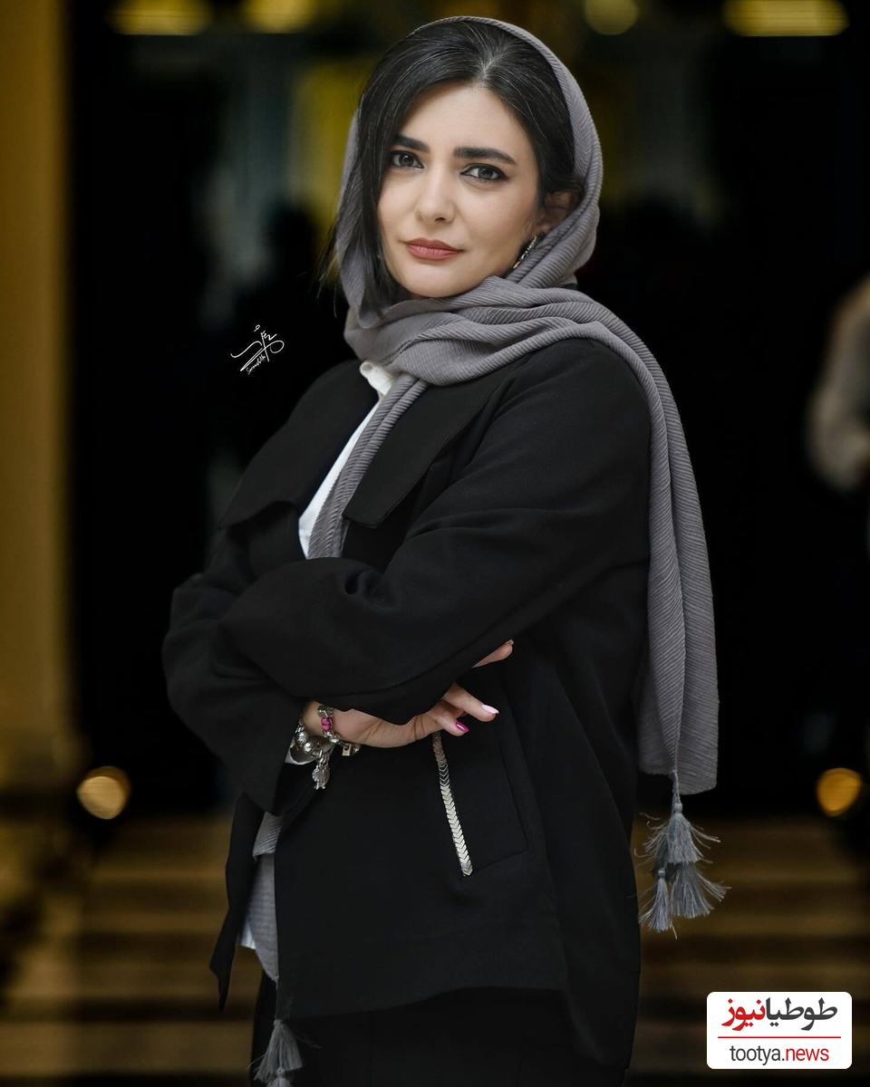 تصویر رمانتیک و عاشقانه از لیندا کیانی در تاریکی و تلالو شمع ها