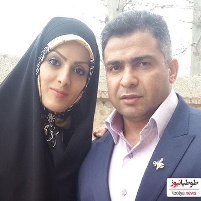 ضجه های جگرسوز همسر چادری بیت الله عباسپور، کوه عضله و اسطوره پرورش اندام ایران در مراسم تشییع+فیلم/ روحش شاد و یادش گرامی