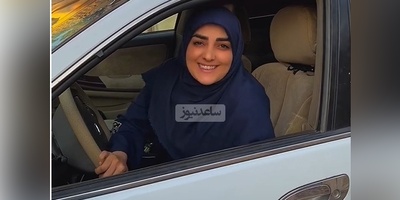 خوشحالی و لبخند از ته دلِ ستاره‌سادات قطبی هنگام رانندگی با ماشین دزدیده شده‌‌اش که پس از 1/5 سال پیدا شد+ویدیو/ ای جان چه ذوقی داره😍