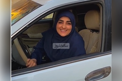 خوشحالی و لبخند از ته دلِ ستاره‌سادات قطبی هنگام رانندگی با ماشین دزدیده شده‌‌اش که پس از 1/5 سال پیدا شد+ویدیو/ ای جان چه ذوقی داره😍