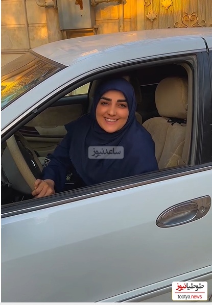 خوشحالی و لبخند از ته دلِ ستارهسادات قطبی هنگام رانندگی با ماشین دزدیده شدهاش که پس از 1/5 سال پیدا شد+ویدیو/ ای جان چه ذوقی داره😍