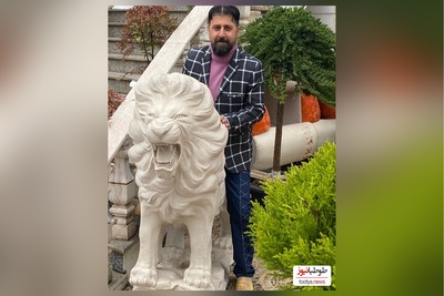 نگاهی به چیدمان منزل باشکوه هومن حاجی عبداللهی بازیگر سریال « پایتخت» و همسر هنرمندش/ از مبلمان سلطنتی و مدرن و کتابخانه تا تابلوهای هنری و لوستر لوکس