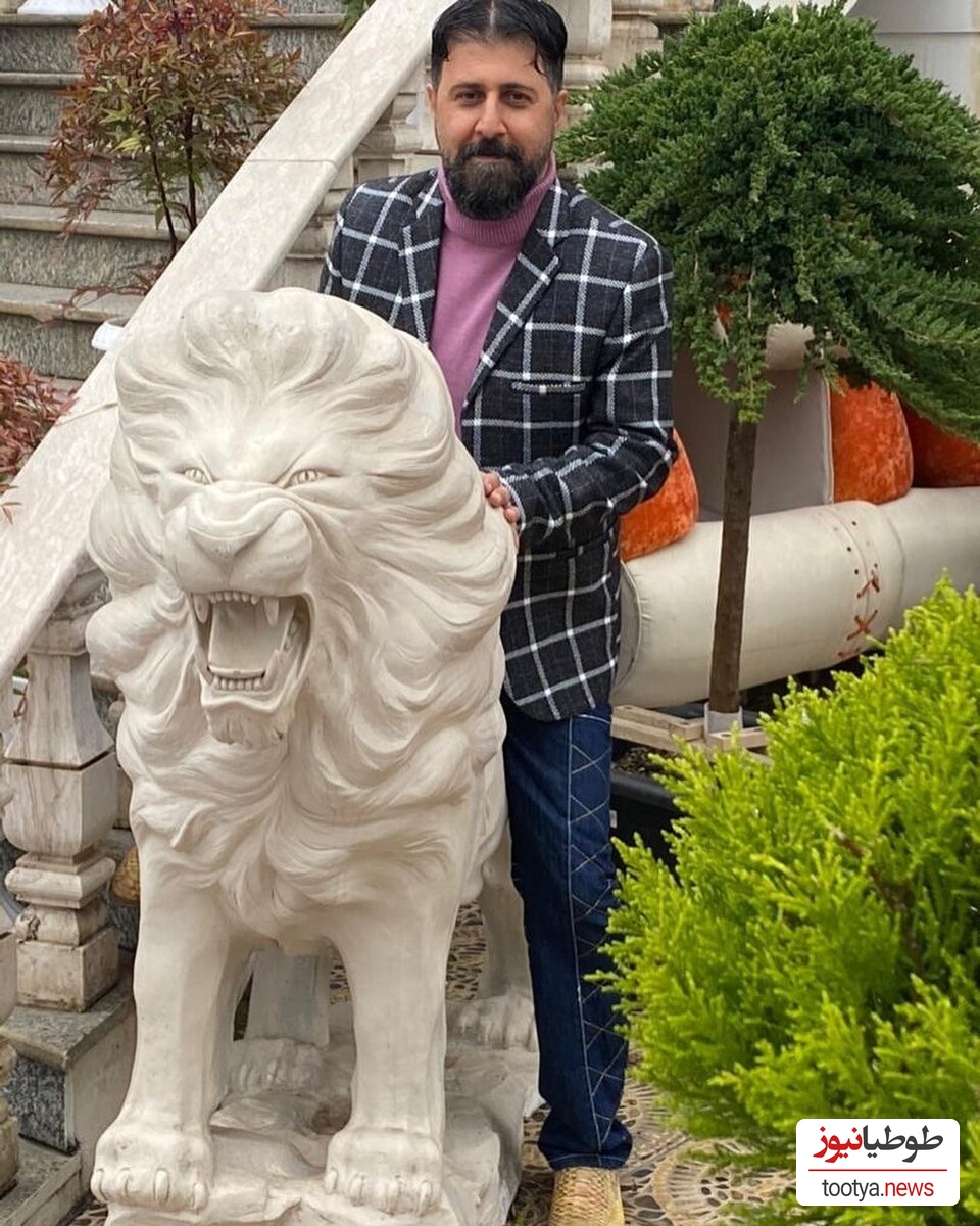 نگاهی به چیدمان منزل باشکوه هومن حاجی عبداللهی بازیگر سریال « پایتخت» و همسر هنرمندش/ از مبلمان سلطنتی و مدرن و کتابخانه تا تابلوهای هنری و لوستر لوکس