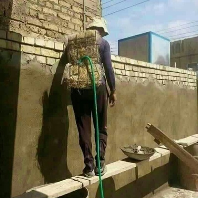 خلاقیت تحسین برانگیز اوستا بنای کَرَجی برای ساخت ساختمان سه بعدی با نمای ابوعلی سینا و چهره های دانشمند حماسه آفرید/ درود به این ذهن خلاق + عکس