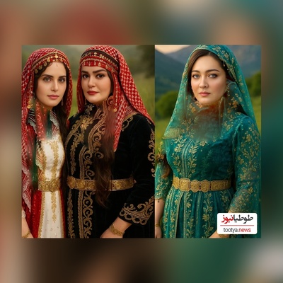 نگاهی به تیپ و استایل شیک هنرمندان ایرانی در لباس اصیل و سنتی ایران، کُردی: از نعیمه نظام دوست و نیکی کریمی تا بهنوش طباطبایی و زوج های هنری