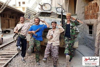 فیلم/دست فرمون فوق العاده بهرام افشاری بازیگر سریال پایتخت برای هدایت تانک جنگی/ این بشر عالیه😂