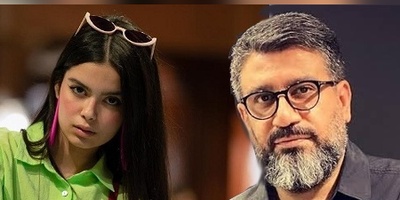رضا رشیدپور هم به جمع بازیگران بدنام «عشق ابدی» پیوست/ تصویری مبتذل در کنار طناز و شاهین، سودا و...