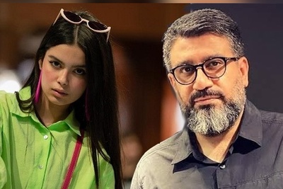 رضا رشیدپور هم به جمع بازیگران بدنام «عشق ابدی» پیوست/ تصویری مبتذل در کنار طناز و شاهین، سودا و...