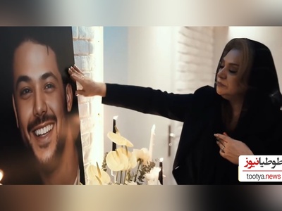 اشک های جگرسوز نسرین مقانلو در سومین سالگرد آسمانی شدن پسرش/روحش شاد و یادش گرامی