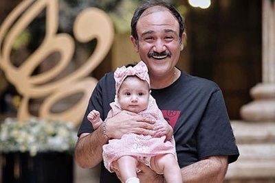 شجاعت دختر مهران غفوریان: روزهای جنگ من از ترسم میخوابیدم کف زمین قایم می شدم در صورتی که هانا (دختر 7 ساله‌ام) می‌گفت «نگران نباش بابا می‌زنیمشون»!