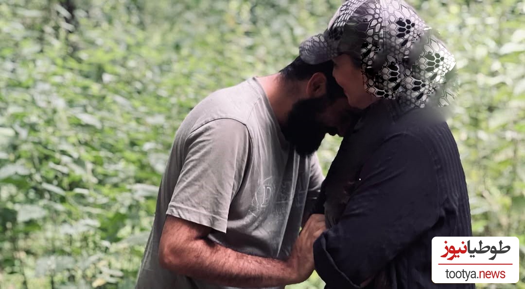 سهند جاهدی و مادرش