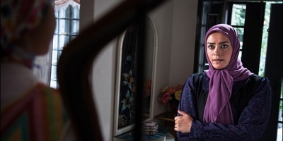 تغییر چهره الهام چرخنده، زیور سریال آوای باران در بیت رهبری و در دیدار با رهبر معظم انقلاب+ عکس