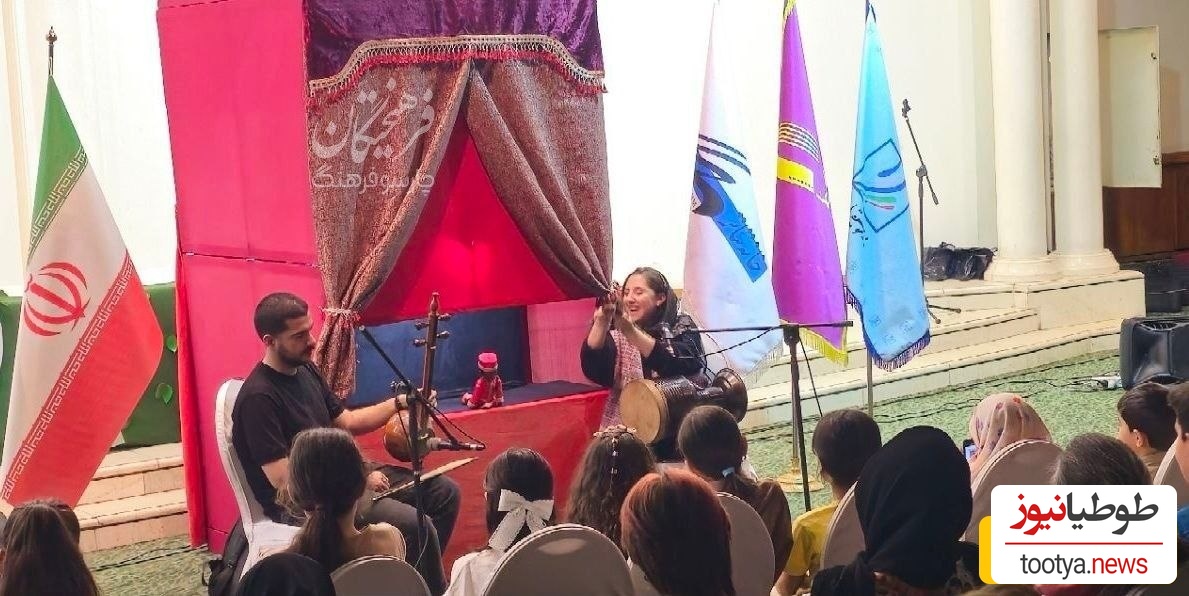 دیدار صمیمانه هنرمندان با کودکان آسیب دیده از جنگ