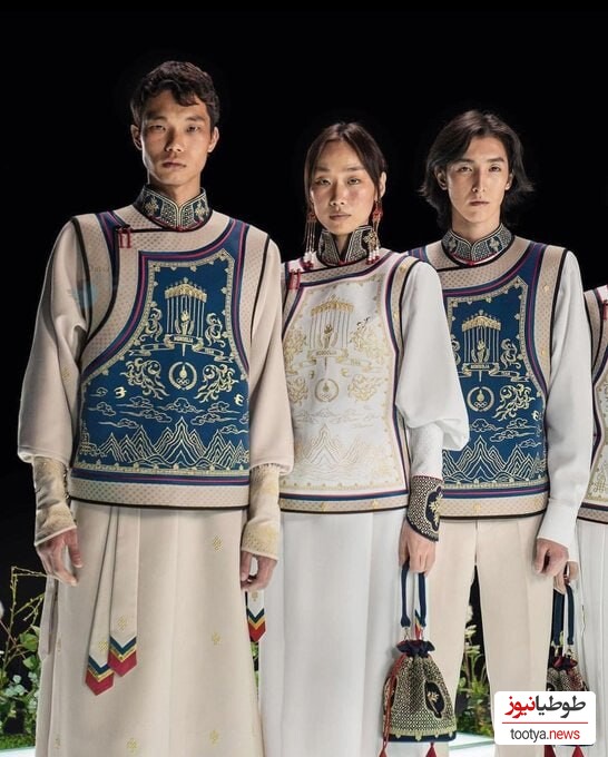 (عکس) طراحی خارق العاده لباس تیم‌مغولستان در المپیک 2024/ اصالت و زیبایی به تمام معنا+ کیف وسوزن دوزی های خاص