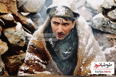 (ویدئو) پشت صحنه فیلم "اشک سرما" با حضور پارسا پیروزفر در سال 1382 در میانه‌یِ برف و کولاک