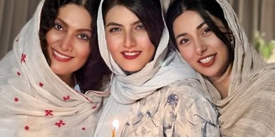 دیزاین ساده جشن تولد 30 سالگی زهرا سزاوار (بازیگر سریال ساهره) زیر سایه خانواده پرمحبتش+فیلم