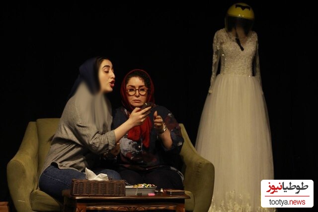 ژاله صامتی و دخترش