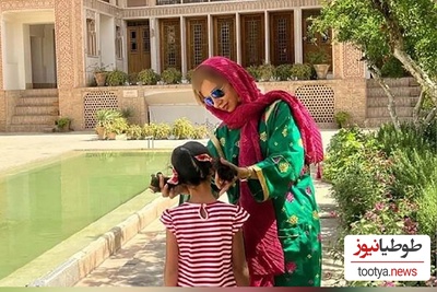 جشن تولد دختر ناز و شیطون شبنم قلی‌خانی با کیک فانتزی و سه بعدی خیلی خاص در کنار فیل‌ها برگزار شد