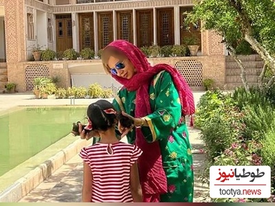 جشن تولد دختر ناز و شیطون شبنم قلی‌خانی با کیک فانتزی و سه بعدی خیلی خاص در کنار فیل‌ها برگزار شد