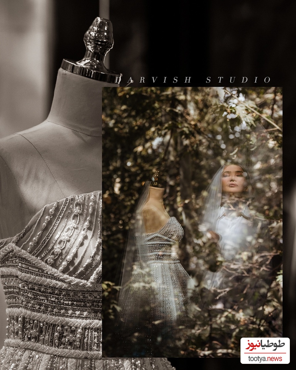 لباس عروس متین ستوده