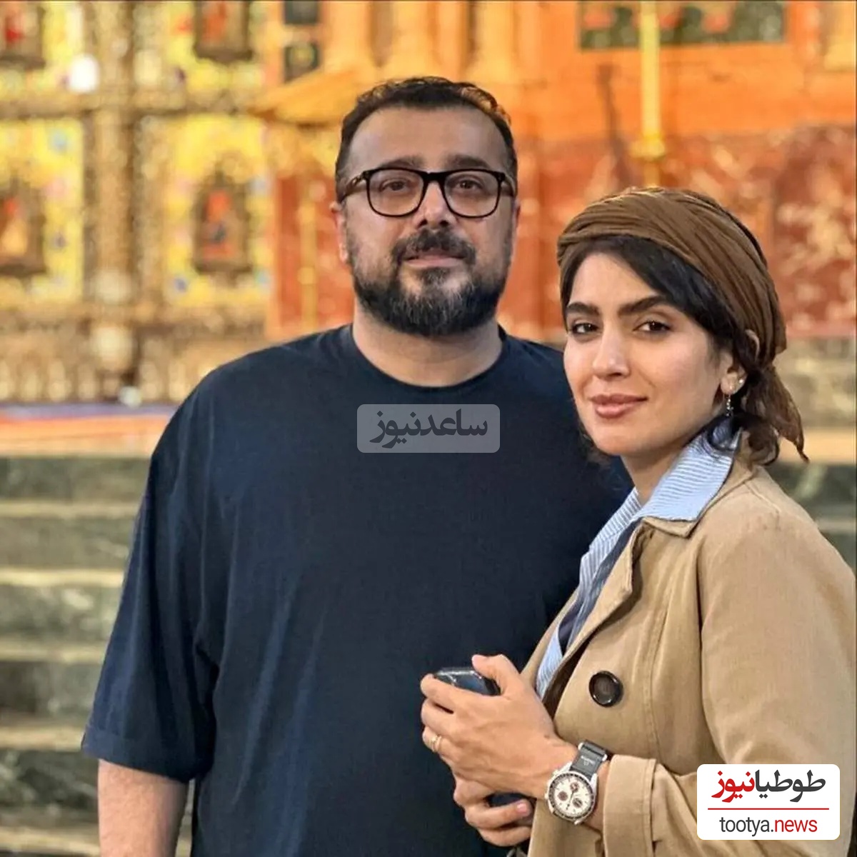 مونا کرمی با استفاده از اکسسوری های شیک و متفاوت عجب استایلی ساخته😍